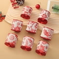 thumbnail image 2 of Zhuge Cinta navideña de 10 yardas, cinta de tela para envolver regalos, decoración de árboles de Navidad, decoración para el hogar y la Navidad para exteriores e interiores, estilo M, 2 of 5
