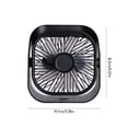thumbnail image 3 of Portable USB Rechargeable Fan with 360° Rotation - 3-Speed Wall Mount or Stand for Travel, Home Office, and Bedroom, 3 of 6