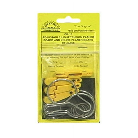 UPC: 0023072191100 | Off Shore OR10 Planer Board Release Adj With Split Rng & Wire Loop Yel 4 Per Pak