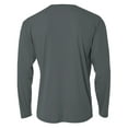 thumbnail image 2 of A4 Youth Long Sleeve Cooling Performance Crew Nb3165, 2 of 2