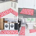 thumbnail image 5 of Pioneer Flower Floral Print Pattern Kitchen Rugs Sets Of 2,Anti Fatigue Kitchen Mat Rugs Non Slip Washable,Decorative Kitchen Floor Mats for Kitchen,Sink,Laundry,17"x30"+17"x47", 5 of 7