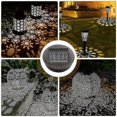 thumbnail image 2 of 4 Pieces Replacement Solar Lights With Led Bulbs, Solar Top Lights Replacement, Led Solar Panel Lantern Cover For Outdoor, 2 of 5