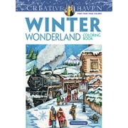 Adult Coloring Books: Seasons Creative Haven Winter Wonderland Coloring Book, (Paperback)