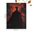thumbnail image 2 of Qisvanset Mysterious Sorcerer Dark Art Canvas Wall Art 15.75x11.81 INCHES, 2 of 7