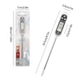 thumbnail image 4 of Termómetro para Alimentos Sonda Digital Lectura Instantánea Sensor Temperatura Líquida Leche Medidor, 4 of 6