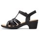 thumbnail image 4 of Sandalia Clarks Emily 2 Rose Negra de Cuero Talla 8.5 Mediana, 4 of 7