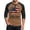 1#Brown, variant on Mens 250th Anniversary USA Shirt - We The People 250 Years of Freedom 4th of July Henley Neck Contrast Raglan 3/4 Sleeve Athletic Jersey for Men America 250 Celebration,Blue,XL