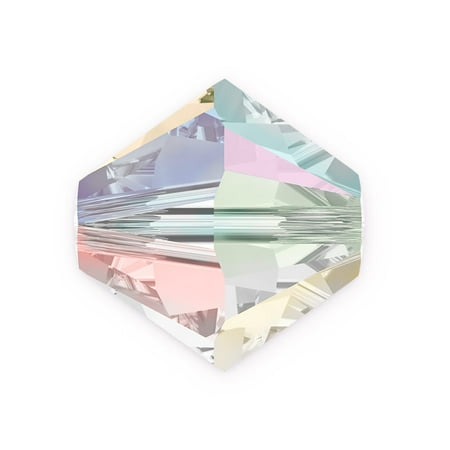 Ab 5301 Bicone Beads - Swarovski Crystal Bicone Beads 5301 8mm Crystal AB 2x (Package of 3)