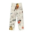 thumbnail image 4 of Goofa Little Birds Printed Soft Pajama Pants for Men, Wide Leg Comfy Casual Lounge Yoga Pants-, 4 of 9