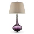 thumbnail image 1 of OK Lighting OK-5709 Glass Table Lamp, 30" H, Mulberry, 1 of 1