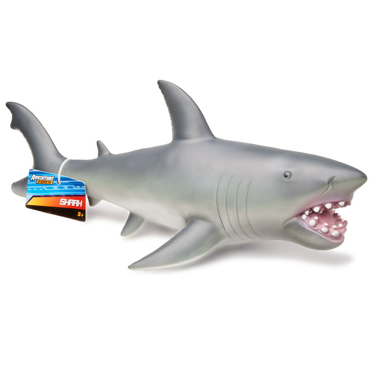 Adventure Force Large Soft Shark Toy (Gray) 