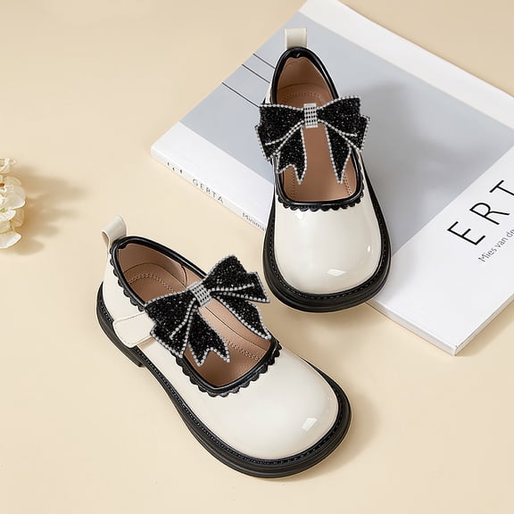 BESTYASH 1Pair Fashion Black Rhinestone Bow Shoe Ornament Perfect for Party and Festival Shoe Decoration