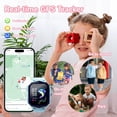 thumbnail image 4 of Wonlex Reloj Inteligente Para Niños 4G Con Rastreador Gps, Cámara De Videollamadas, Emergencia Sos, Reloj De Teléfono Celular Desbloqueado Para Niños De 1,4 Pulgadas, Regalos De Cumpleaños Para Niños, 4 of 5