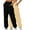 B-Beige, variant on Wyobmus 2PC Women's High Waisted Sweatpants Casual Solid Color Workout Active Joggers Pants Baggy Lounge Bottoms A-Black