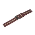 thumbnail image 2 of Uxcell Red Khaki Nylon Watch Band 20mm Width Soft and Comfortable Nylon Strap with Black Buckle, 2 of 6