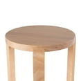 thumbnail image 4 of Mateo Round Backless Stacking Stools - Set of 2 - Blonde Oak, 4 of 5