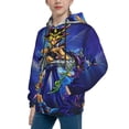 thumbnail image 5 of Boys Girls Yu-Gi-Oh Hoodie 3D Print Pullover Hooded Long Sleeve Sweatshirts Tops Blouse with Pocket X-Large, 5 of 7