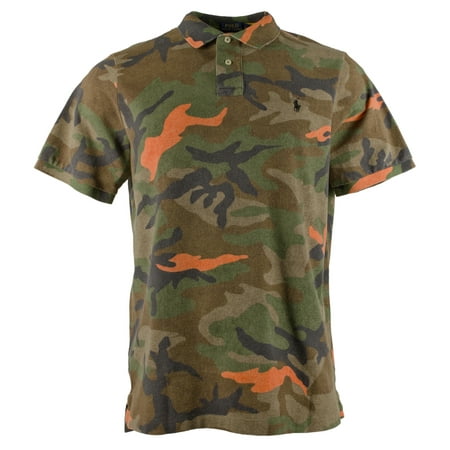 Polo Ralph Lauren Men's Classic Fit Camouflage Polo Shirt-G-Medium