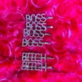 thumbnail image 1 of Alphabet Rhinestone hair clip, 1 of 3