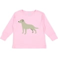 thumbnail image 3 of Inktastic Labrador Boys or Girls Long Sleeve Toddler T-Shirt, 3 of 5