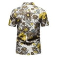 thumbnail image 4 of Camisas de manga corta estampadas delgadas casuales de primavera y verano para hombres Blusa de playa superior Pompotops oipoqjl25529, 4 of 6