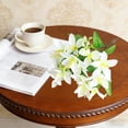 thumbnail image 5 of Qholemyo 6 Branches 18 Blooms Lily Fake Flowers Artificial Flowers Bouquet Home Table Decor Ornaments, 5 of 7