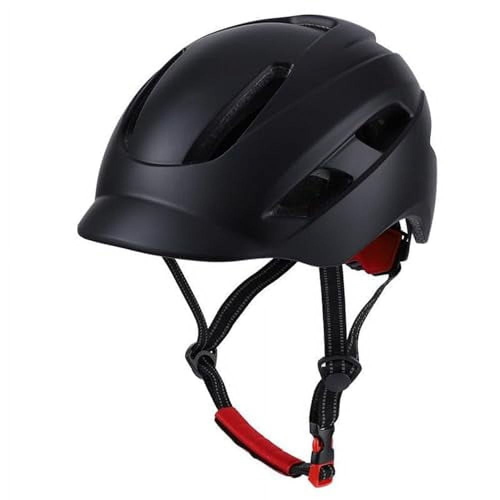 Adjustable Cycling Helmet with LED Light for Electric Bike
