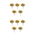 thumbnail image 4 of Ramo de flores artificiales Inteprter de 5 piezas de seda decoración de boda, 4 of 6