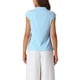 thumbnail image 3 of BLUSA DE CUELLO ALTO PARA MUJERES CHIC INSPIRE, MANGAS CORTAS, TEJIDO, TALLA 2XL, AZUL CIELO, 3 of 5