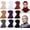 9 Pieces, variant on 3-9 Pieces Modal Hijab Turban Muslim Hijab Cap Adjustable Muslim Scarf Stretchy Head Scarf for Women
