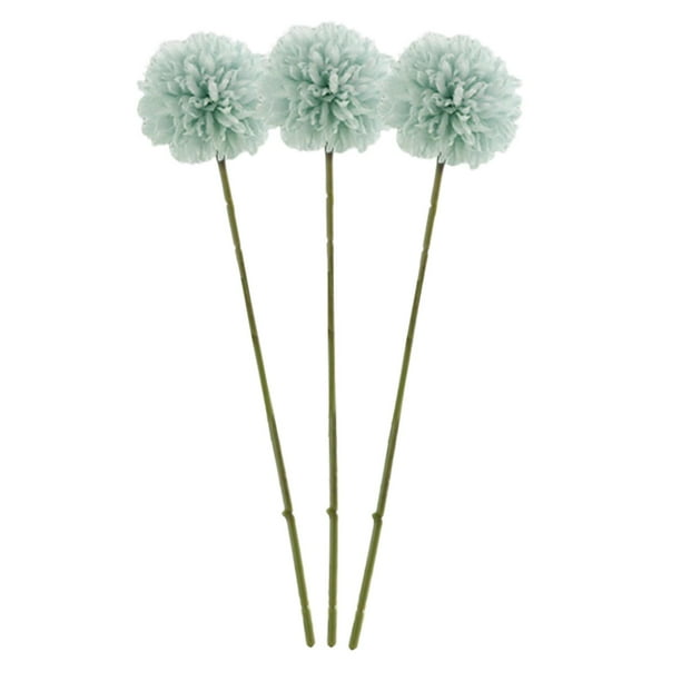 3 piezas de flores artificiales de bola de cielo Cielo azul