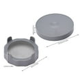 thumbnail image 4 of Sprouting Lids  Plastic Sprout Lid With Stainless Steel Screen For Wide Mouth Mason Jars  Germination Kit, 4 of 5