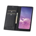 thumbnail image 2 of Compatible for Samsung Galaxy S10 Plus 6.4 Inch Wallet Case, Luxury PU Leather RFID Blocking Flip Case with Card Slots Holder Kickstand Magnetic Clasp Cover Soft Silicone Shockproof Folio Case,Black, 2 of 14
