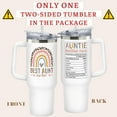 thumbnail image 2 of Aunt Gifts - Aunt Gifts from Niece, Nephew - Gifts for Aunt, Auntie Gifts - Aunt Birthday Gift, Mothers Day Gifts for Aunt, Aunt Valentine Gifts - Gifts for New Aunt, To Be Aunt - 40 Oz Tumbler, 2 of 6