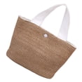 thumbnail image 3 of Monyance Beach Tote Bag for Women, Straw Woven Handbag, Casual Lightweight Woven Tote, Perfect for Travel and Daily Use (11.81x7.48x4.72 Inches), 3 of 10
