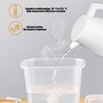 thumbnail image 3 of MOQIN Drink Dispenser for Fridge, Beverage Liquid Drink Container for Party, 1 Gallon, Cold Water Pitcher Lemonade Stand Juice Jug with Spigot, 3 of 7