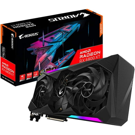 Certified Refurbished AORUS Radeon RX 6800 XT Master 16G Graphics Card GV-R68XTAORUS M-16GD