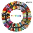 thumbnail image 2 of Embroidery Floss Cross Stitch Thread Friendship Bracelet String 100 Rainbow Color Crafts Floss(100color), 2 of 10