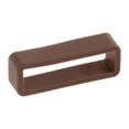 thumbnail image 4 of Uxcell Watch Band Strap Loops Silicone for 26mm Width Watch Band, Brown 4 Pack, 4 of 5