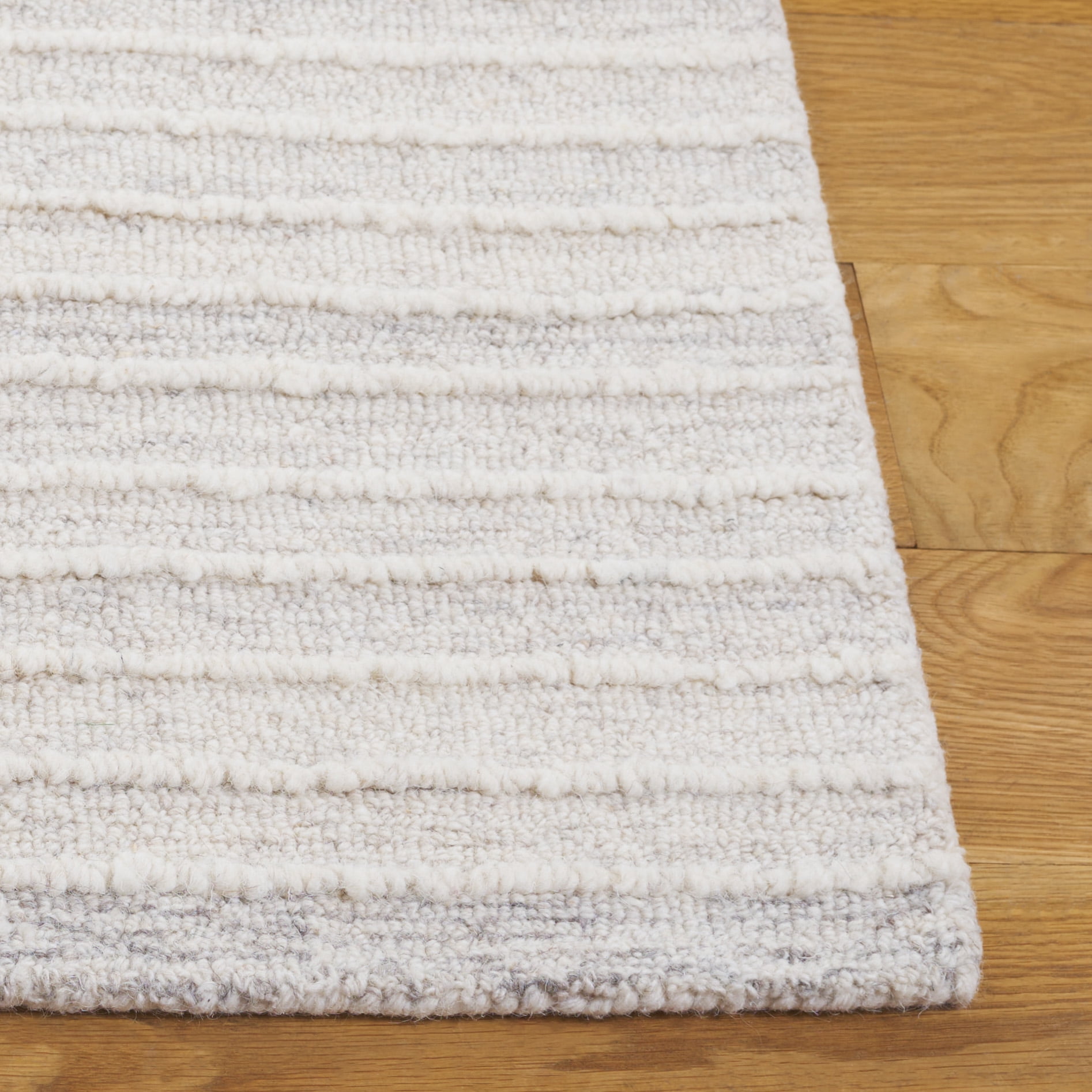 SAFAVIEH Abstract Apollo Solid Color Area Rug, Beige/Ivory, 4' x 6'