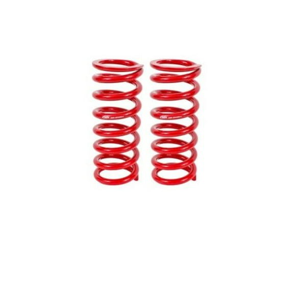 BMR Suspension SP028R Front Lowering Springs for 1979-1904 Fox Mustang, Red