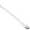 thumbnail image 5 of onn. USB to USB-C Glitter Cable, 6' Cord, Pastel Multi-Color, 5 of 6