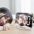 thumbnail image 2 of Reloj despertador digital Sunnimix espejo Brillo Pantalla LED grande Modo nocturno Dimmer, 2 of 8