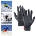 thumbnail image 3 of Guantes térmicos de invierno, completo, antideslizante, impermeables, gruesos, guantes de pantalla táctil para , otoño, senderismo, - NEGRO, XL SG Sunnimix Guantes de invierno, 3 of 6