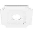 thumbnail image 2 of 22"OD x 6"ID x 13"C x 1"P Locke Architectural Grade PVC Contemporary Ceiling Medallion, 2 of 11