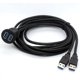 thumbnail image 3 of Cable de montaje empotrado Centbest Usb 3.0, Cable de montaje en panel de tablero empotrado dual USB, 3 of 4