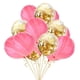 thumbnail image 1 of 15pcs De Confeti De Látex Decoraciones De De Suministros Oro rosado, 1 of 9