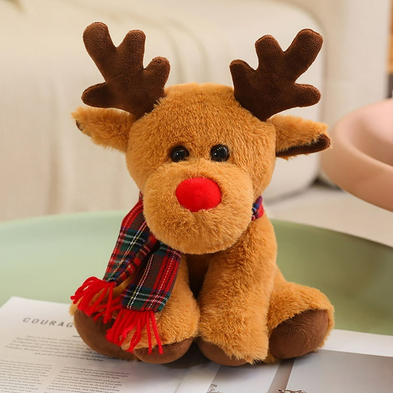 Doll Christmas Reindeer Toy Nmdmisc Reindeer Stuffed Plush Toy