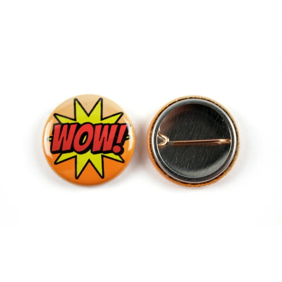 K-12 Superhero - Education and Scholastic Motivational Student Achievement Reward - Pinback Button Badges - 1 Inch Round - 100 Pack