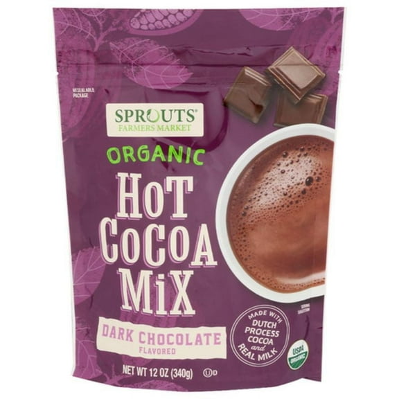 2X - SPT Organic Dark Chocolate Hot Cocoa 12 oz
